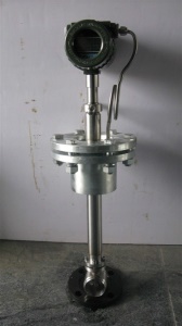 简易型插入式涡街流量计LUGB3350P2 现场显示 带4-20mA流量计