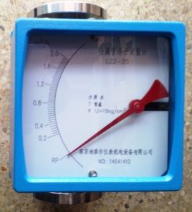 LZZ-H水平型金属管浮子流量计 不锈钢材质水平连接 无信号流量计