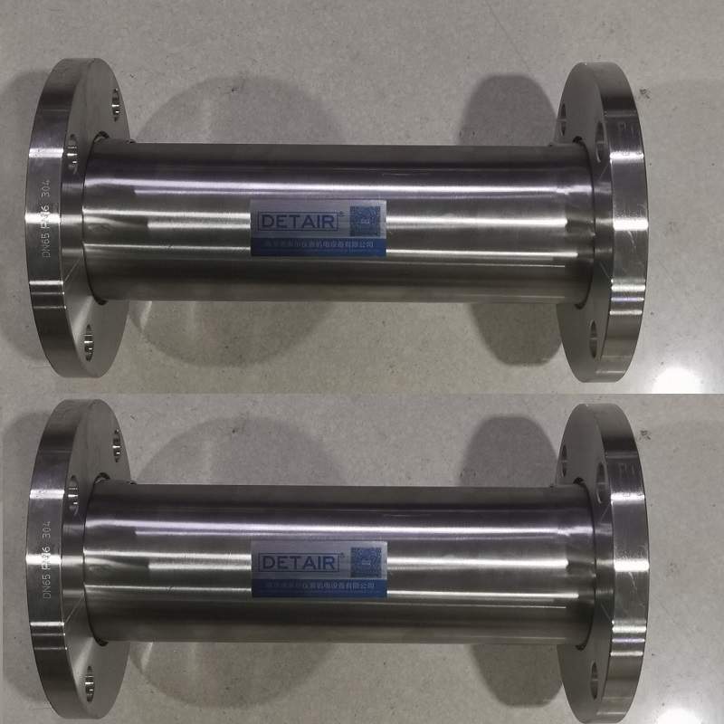 FA10F-50全不锈钢玻璃转子流量计,总长310mm DN50活动法兰流量计