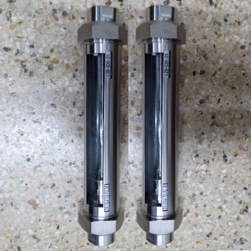 VA10F-50全不锈钢玻璃转子流量计,总长431mm,G2寸内螺纹流量计