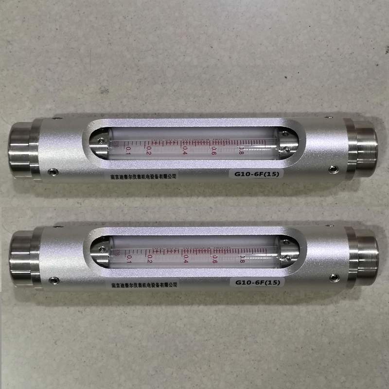 G10-6F微小玻璃转子流量计,1/4不锈钢内螺纹,总长200mm,流量计