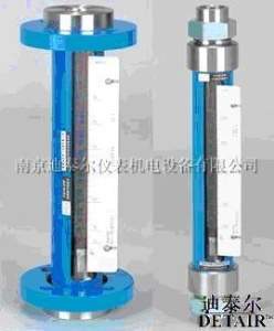 FA10玻璃转子流量计,法兰连接引进流量计,液体气体玻璃管流量计