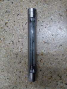 V30S-50全不锈钢玻璃转子流量计,G2寸内螺纹,总长380mm玻璃流量计