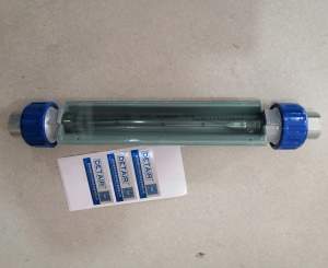 LZB-G20-15/25/40/50玻璃管浮子流量计,总长375mm,玻璃转子流量计