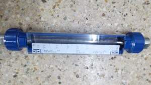 VA20-15引进流量计,G1/2管螺纹连接,气体液体,玻璃转子流量计