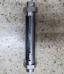 VA10F-25全不锈钢玻璃转子流量计,G1寸内螺纹,总长414mm流量计