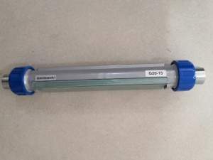 LZB-G20-15/25/40/50玻璃管浮子流量计,总长375mm,玻璃转子流量计