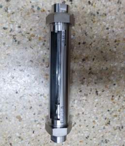 VA10F-25全不锈钢玻璃转子流量计,G1寸内螺纹,总长414mm流量计