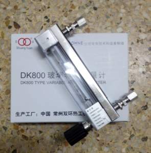 卡套连接型DK800-6引进流量计,全不锈钢卡套型,玻璃转子流量计