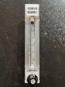 LZB-4F4/6F4/10F4全四氟玻璃转子流量计液体气体玻璃管PVDF流量计