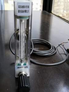 DK800-6PK,PVDF基座,强酸强碱耐腐,报警  带调节阀 不锈钢流量计