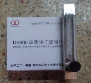 玻璃管浮子流量计DK800-4 空气/水玻璃转子流量计 不锈钢流量计