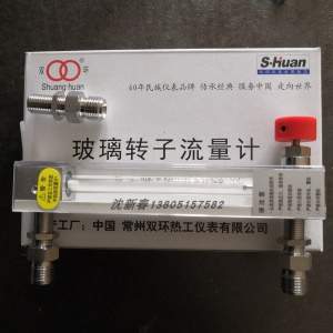 常州双环LZB-3WBF/4WBF/6WBF/10WBF 不锈钢外螺纹 玻璃转子流量计