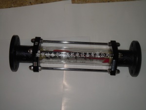常州双环 LZB-50玻璃转子流量计,DN50法兰 玻璃管流量计