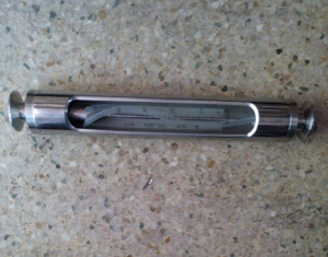 不锈钢卫生型玻璃转子流量计,WA-30S,卡盘50.5mm DN15流量计