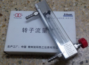 常州双环 LZB-10WBF防腐玻璃管浮子流量计,DN10玻璃转子流量计