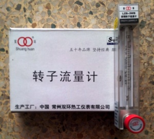 LZB-3WBF防腐型玻璃转子流量计,常州双环带控制阀玻璃管流量计