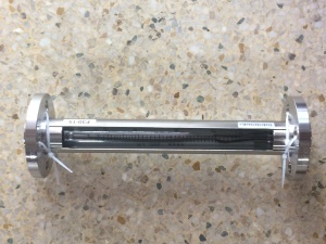 F30-15F全不锈钢玻璃转子流量计,DN15口径,活动法兰,310mm流量计