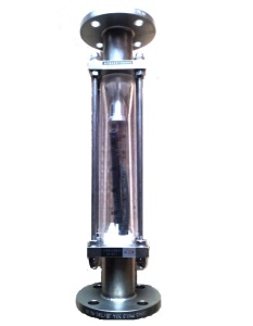 LZB-80B不锈钢玻璃转子流量计,全不锈钢浮子流量计,DN80,法兰连接