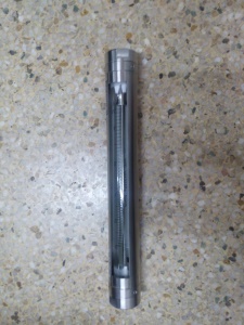 V30S-40全不锈钢玻璃转子流量计,G11/2内螺纹,总长度370mm流量计