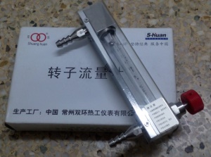 常州双环热工 LZB-6F 耐腐型玻璃转子流量计 带调节阀浮子流量计