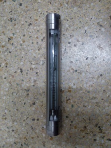 V30S-25全不锈钢玻璃转子流量计,G1寸内螺纹,总长度348mm流量计