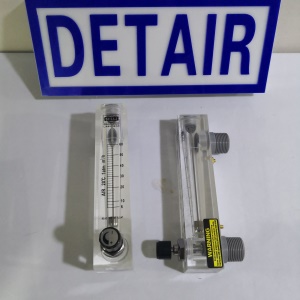 LZM-20ZT透明有机玻璃流量计,带调节阀,DN20方型面板式流量计