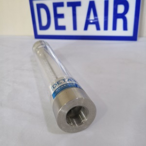 LZM-25G-F不锈钢有机管道流量计,圆型有机玻璃,G1寸不锈钢内螺纹