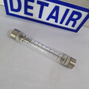 LZM-25G-F不锈钢有机管道流量计,圆型有机玻璃,G1寸不锈钢内螺纹