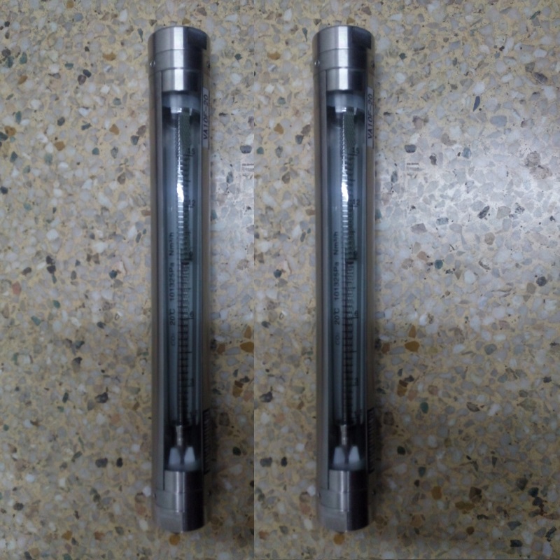 V30S-50全不锈钢玻璃转子流量计,G2寸内螺纹,总长380mm玻璃流量计