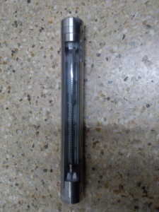 V30S-40全不锈钢玻璃转子流量计,G11/2内螺纹,总长度370mm流量计