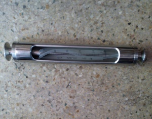 不锈钢卫生型玻璃转子流量计,DN40,卫生卡盘50.5mm/64mm流量计