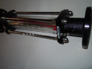 常州双环牌LZJ-25F玻璃转子流量计,法兰式防腐型玻璃管浮子流量计