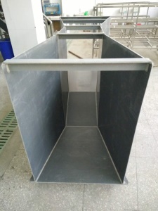 超声波明渠流量计 配套PVC巴歇尔槽,污水测量流量计