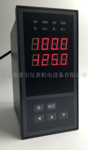 XSD2两通道仪表,差值,和值,平均值运算及比较,光柱等双通道数显仪