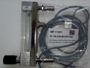 DK800-2F带报警防腐玻璃管浮子流量计,引进德国KROHNE公司流量计