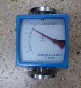 LZZ-F防腐型金属管浮子流量计,不锈钢内衬四氟,现场显示流量计