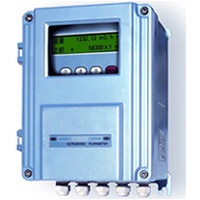 TUF-2000新款分体壁挂式超声波流量计,外夹式小型中型常温流量计