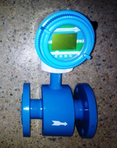LDG-DN25电磁流量计,不锈钢电极,内衬四氟,现场显示,迪泰尔流量计