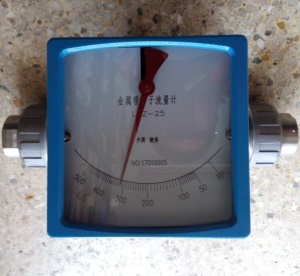 LZZ-25H水平型金属管浮子流量计,不锈钢螺纹连接流量计