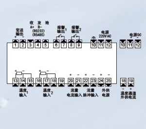 XSR22HC系列热能积算器,2路测量温度,计算温差,带通讯热量表