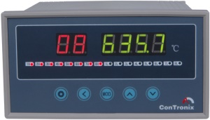 XSL-80 80通道巡回检测报警仪,铝合金外壳,插拔式接线端子巡检仪