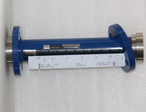 FA10-25引进流量计,DN25活动法兰连接,铝合金接头玻璃转子流量计
