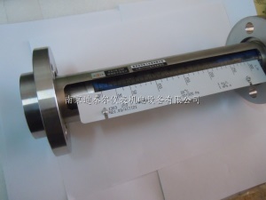 FA10-25F不锈钢法兰式玻璃管浮子流量计,引进德国KROHNE流量计
