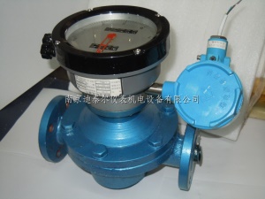 LCB防爆电流远传流量计 现场显示信号输出回零型椭圆齿轮流量计