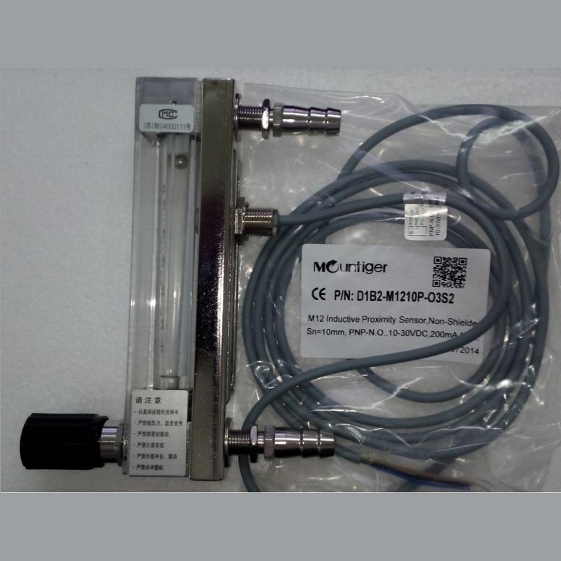 DK800-2F带报警防腐玻璃管浮子流量计,引进德国KROHNE公司流量计