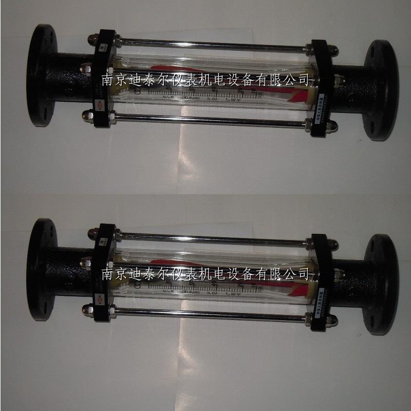 常州双环牌LZJ-25F玻璃转子流量计,法兰式防腐型玻璃管浮子流量计