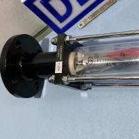 玻璃转子流量计LZB-40,法兰DN40, 过渡型玻璃管浮子流量计 总长570mm