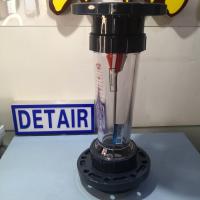 塑料管浮子流量计LZS-100, LZB-100S法兰连接塑料管浮子流量计