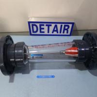 塑料管浮子流量计LZS-100, LZB-100S法兰连接塑料管浮子流量计